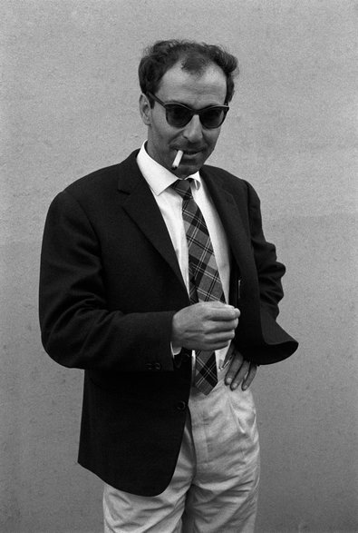 Jean-Luc Godard w 1963 r. 