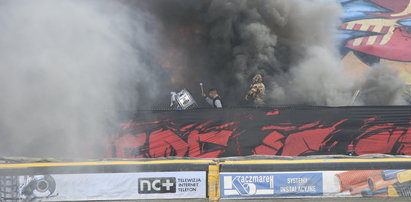 Burda na polskim stadionie! Aresztowano kibica