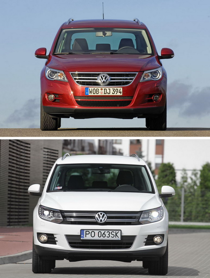 Tiguan historia modelu