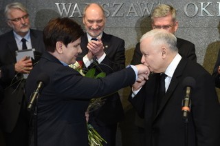 Kaczyński: Jesteśmy dumni z naszej premier. Broniła polskiej sprawy