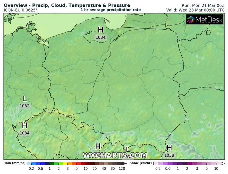 Na niebie w większości kraju nie pojawi się ani jedna chmura