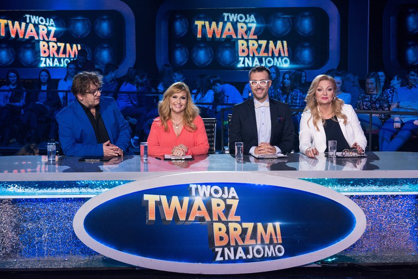 Jury "Twoja twarz brzmi znajomo" - Katarzyna Skrzynecka, DJ Adamus, Paweł Królikowski, Małgorzata Walewska