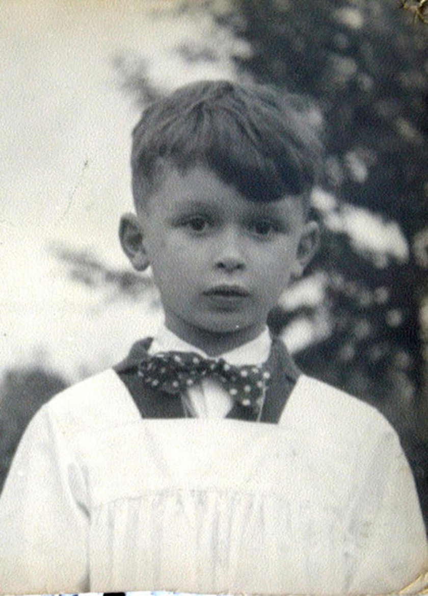 Jarosław Kaczyński w dzieciństwie