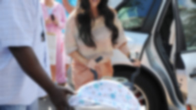 Kourtney Kardashian spaceruje z dzieckiem