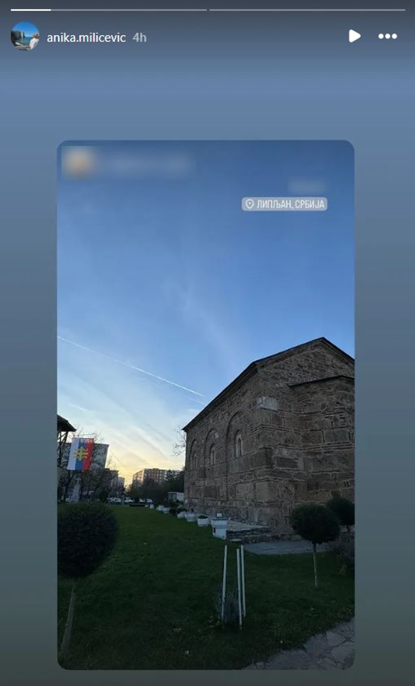 Anika Milićević, objava