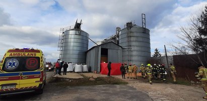 Tragedia w wiejskim młynie. Strażacy próbowali dokonać cudu, żeby dotrzeć do człowieka