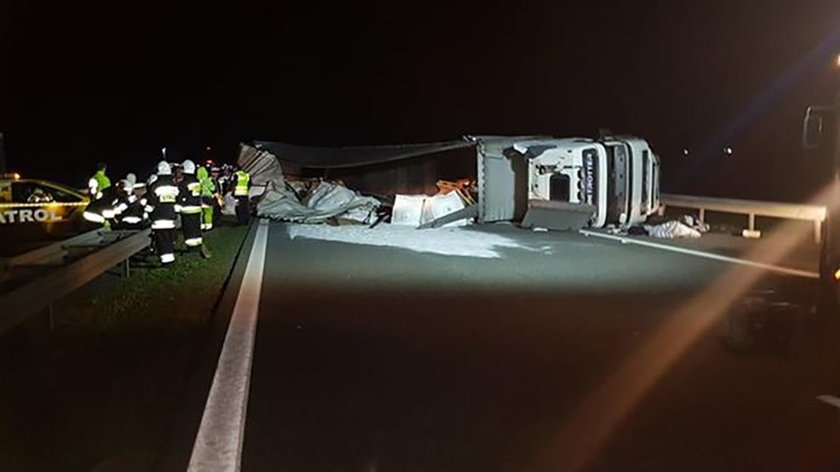 Makabryczny wypadek na autostradzie A2