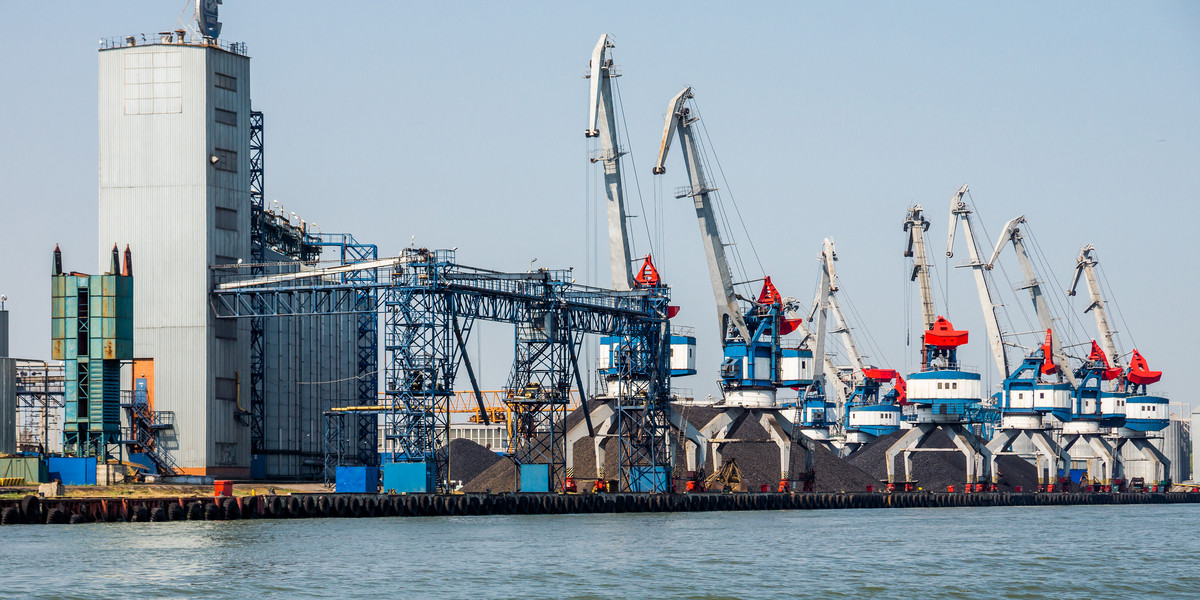 Port Azow w rosyjskim obwodzie rostowskim