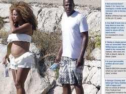 Seksowna Beyonce w bikini odsłania ciążowy brzuszek. Zobacz!