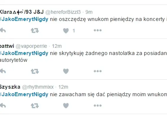 Czego nigdy nie będziesz robił jako emeryt? Polski Twitter odpowiada