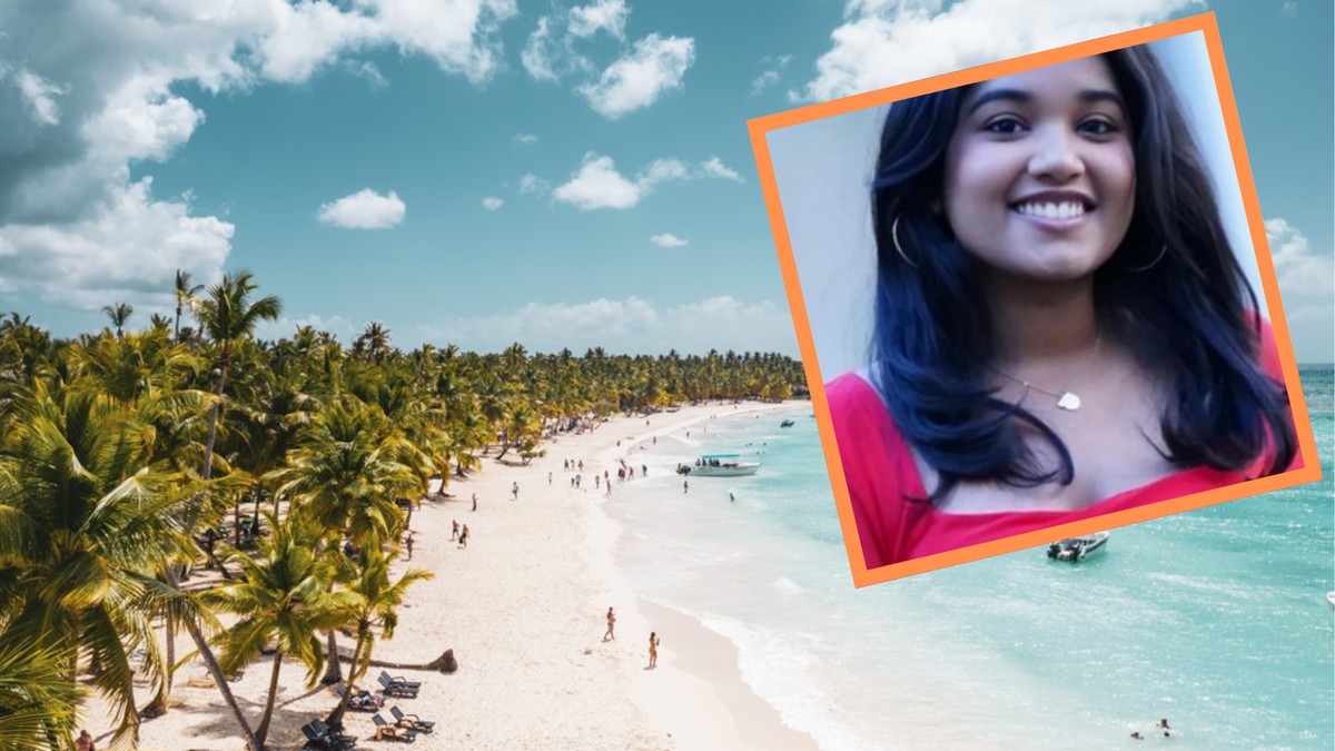 plaża, wybrzeże, Dominikana, Sudiksha Konanki