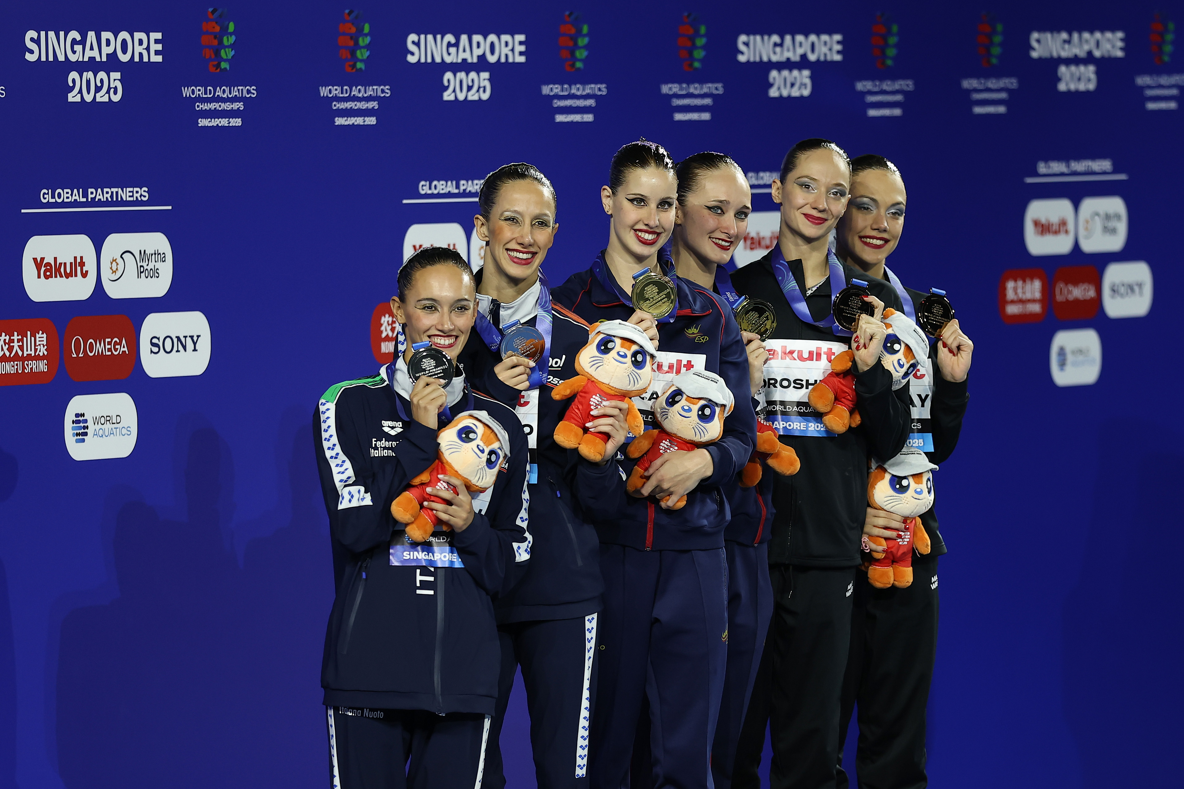 Nuoto artistico: Ruggiero-Piccoli argento mondiale Singapore