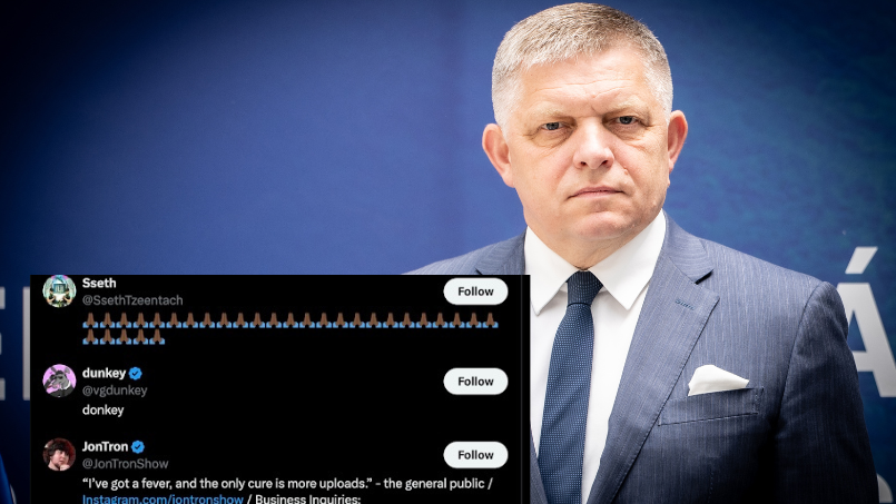 Robert Fico a účty, ktoré sleduje na sociálnej sieti X