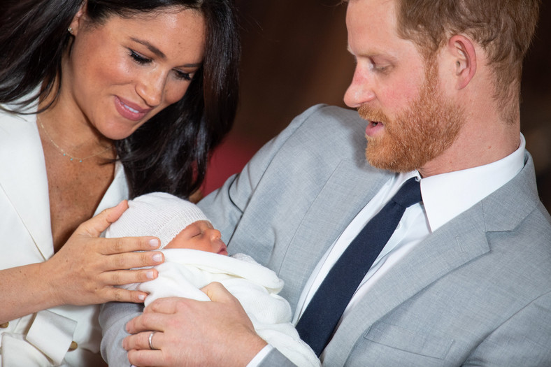 księżna Meghan, książę Harry i royal baby