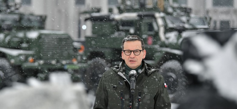 Morawiecki: Co zakładała doktryna obronna PO? Możemy sobie tylko wyobrazić