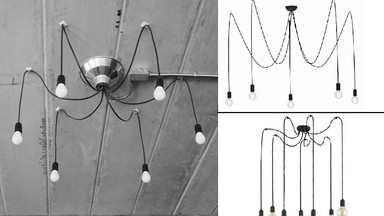 Lampa-pająk nie wychodzi z mody. Gdzie się sprawdzi i kiedy warto zrobić ją samemu?