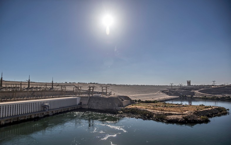 Presa alta de Asuán.  Egipto.