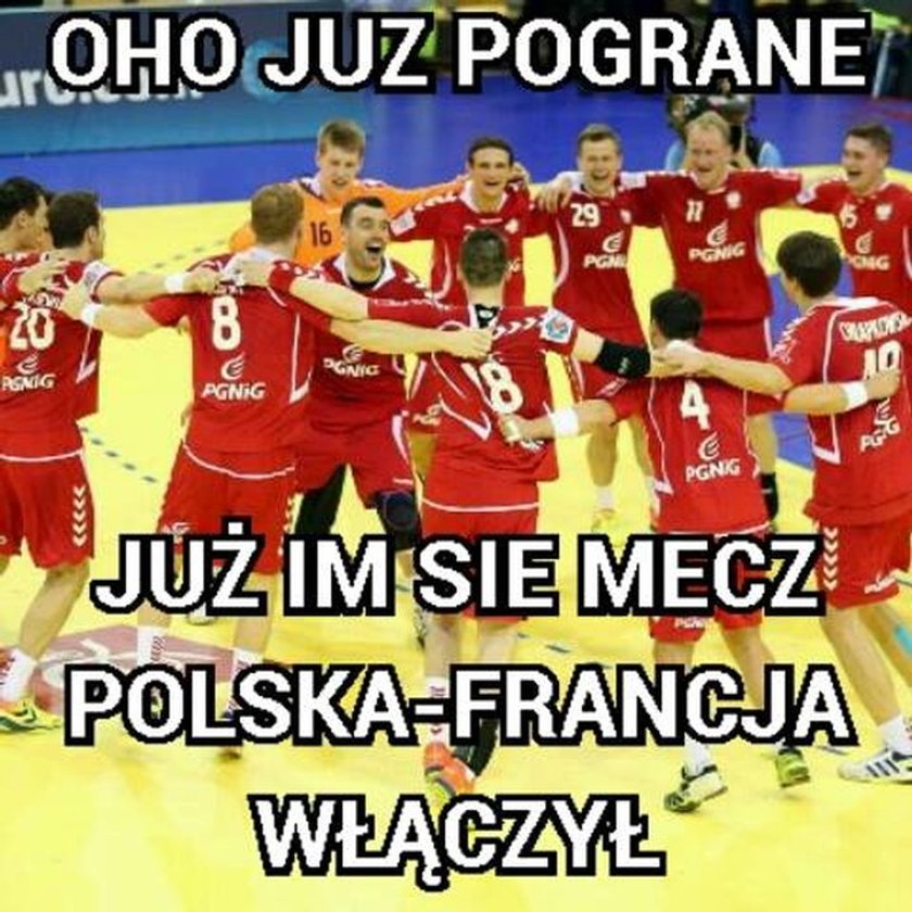 MEMY po zwycięstwie polskich piłkarzy ręcznych nad Białorusią