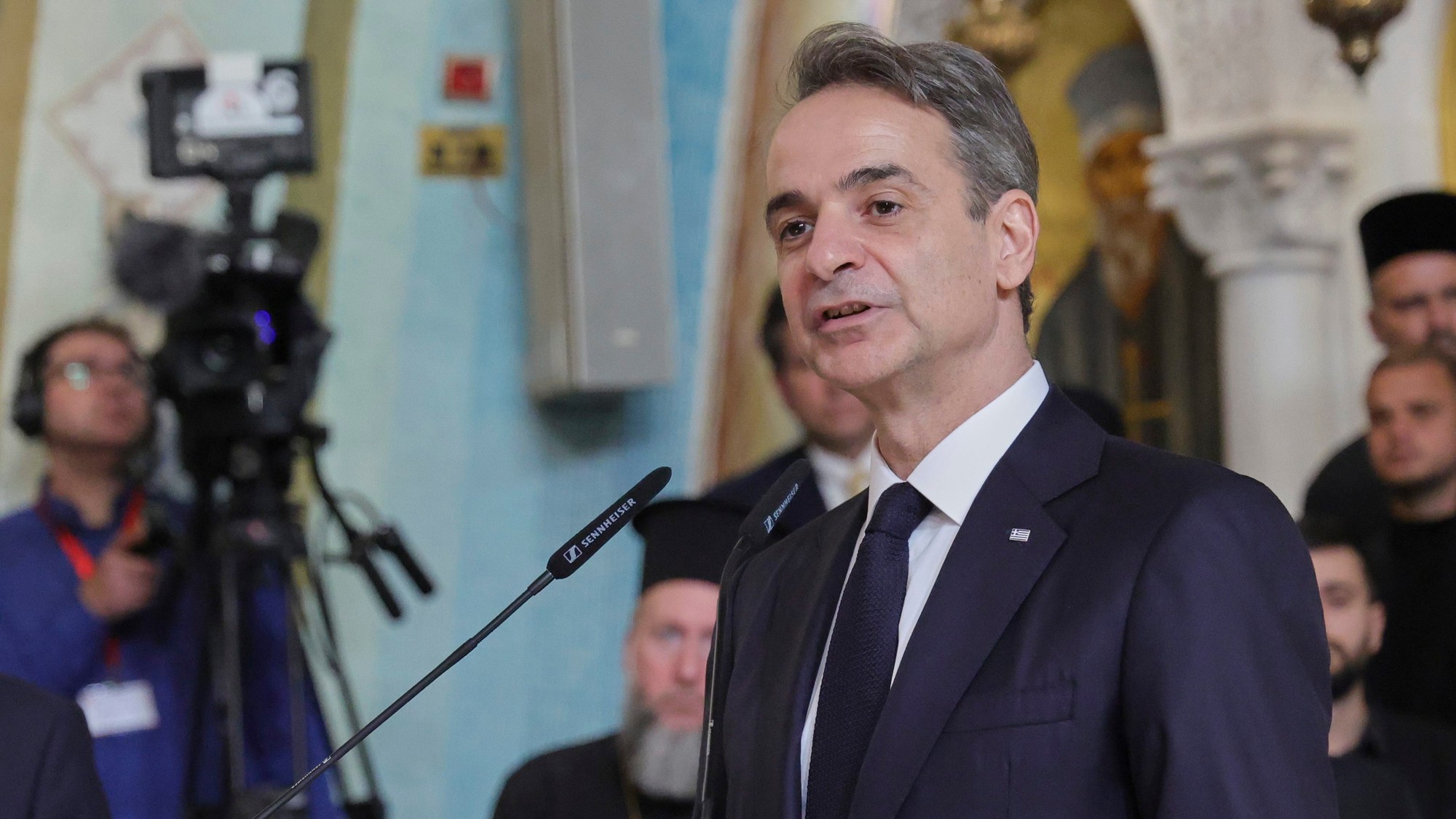 Grécky premiér Kyriakos Mitsotakis.
