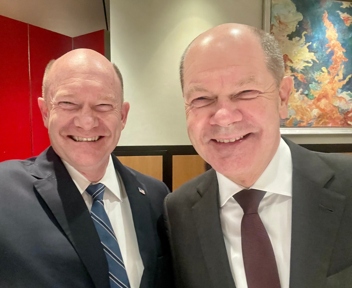 Chris Coons i Olaf Scholz