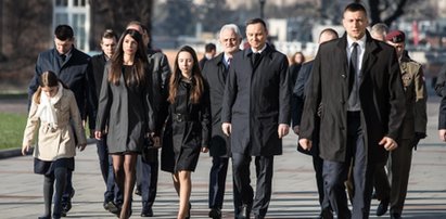 Andrzej Duda i Marta Kaczyńska modlili się na Wawelu