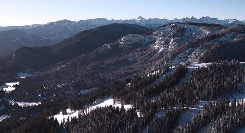 Cimarron Mountain Club sits in the San Juan Mountains, a rugged mountain range in southwestern Colorado that makes up part of the Rocky Mountains. It's about a 4.5-hour drive from the winter resort town of Aspen.