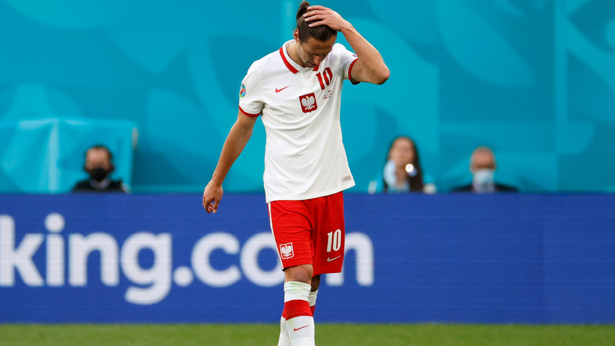 Euro 2020. Grzegorz Krychowiak nie zagra z Hiszpanią