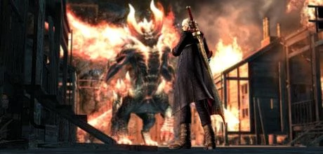 Screen z gry Devil May Cry 4 (PC).