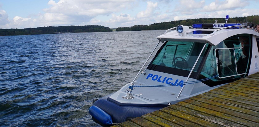 Tragedia nad jeziorem Marwicko. Mężczyzna zginął na oczach rodziny