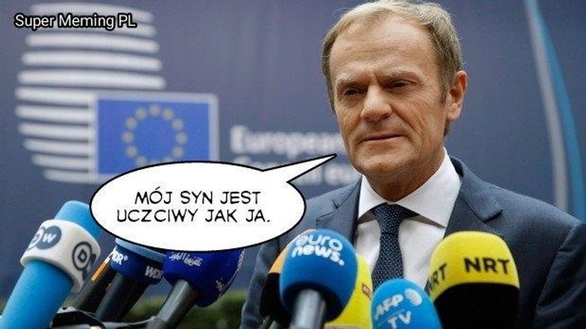 Memy po wystąpieniu Michała Tuska przed sejmową komisją śledczą