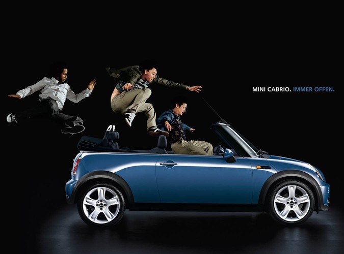 Już nie wskoczysz tak do mini cabrio