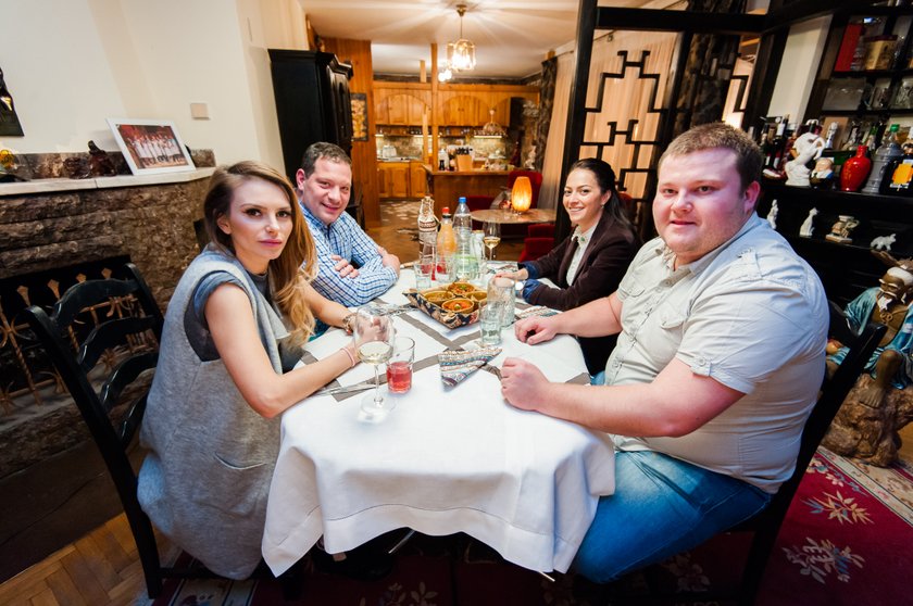 Monika Goździalska, Daniel Hucik, Diana Volokhova i Charles Daigneault w Ugotowanych