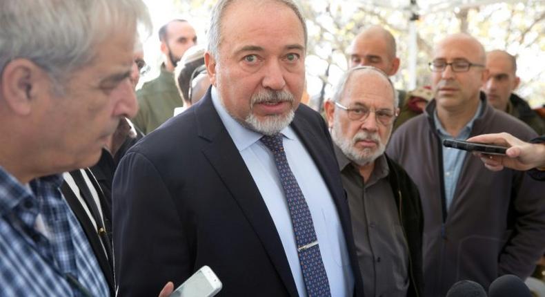 Israel Defense Minister Avigdor Lieberman said Syrian President Bashar al-Assad massacred and murdered people and he and the Iranians should be thrown out of Syria