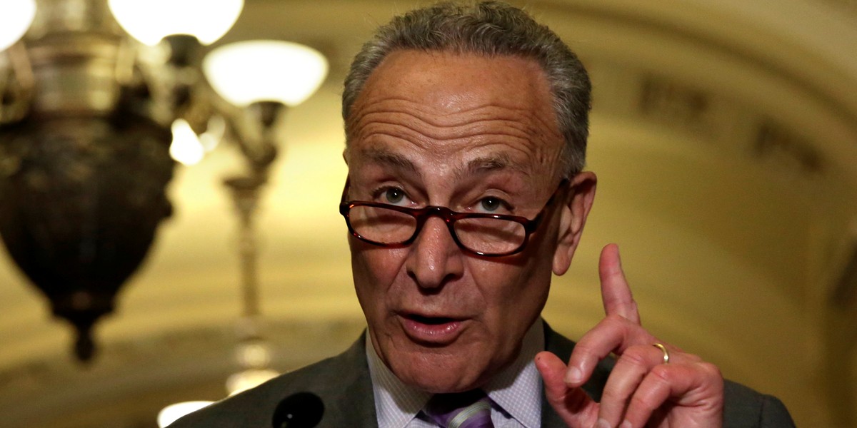 Sen. Chuck Schumer of New York.