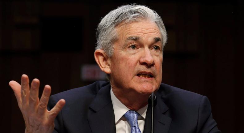 Jerome Powell testifies before the Senate Banking, Housing and Urban Affairs Committee on his nomination to become chairman of the U.S. Federal Reserve in Washington, U.S., November 28, 2017.Joshua Roberts/Reuters