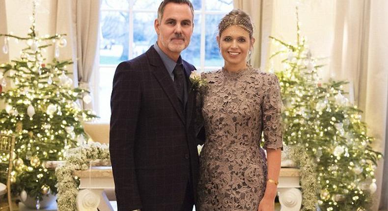 Jenny Packham, married her long time partner Matthew Anderson at London's Mandarin Oriental 