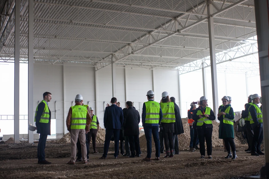 Obilazak gradilišta KLP