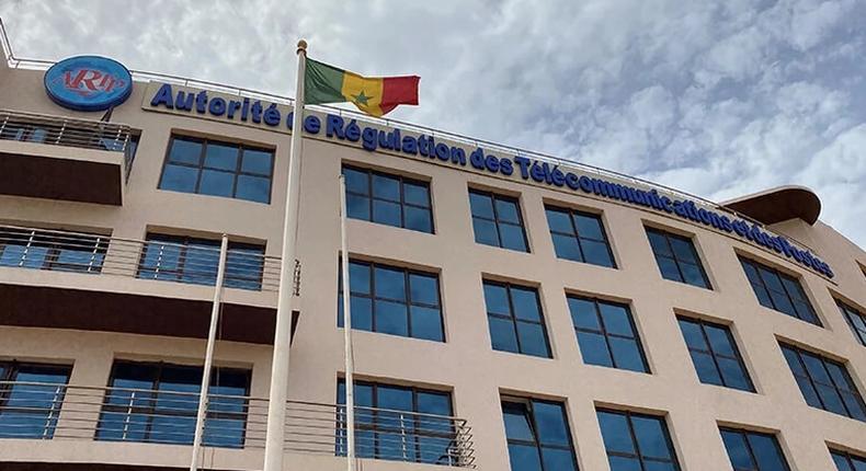 Le siège de l'ARTP à Dakar - Sénégal.