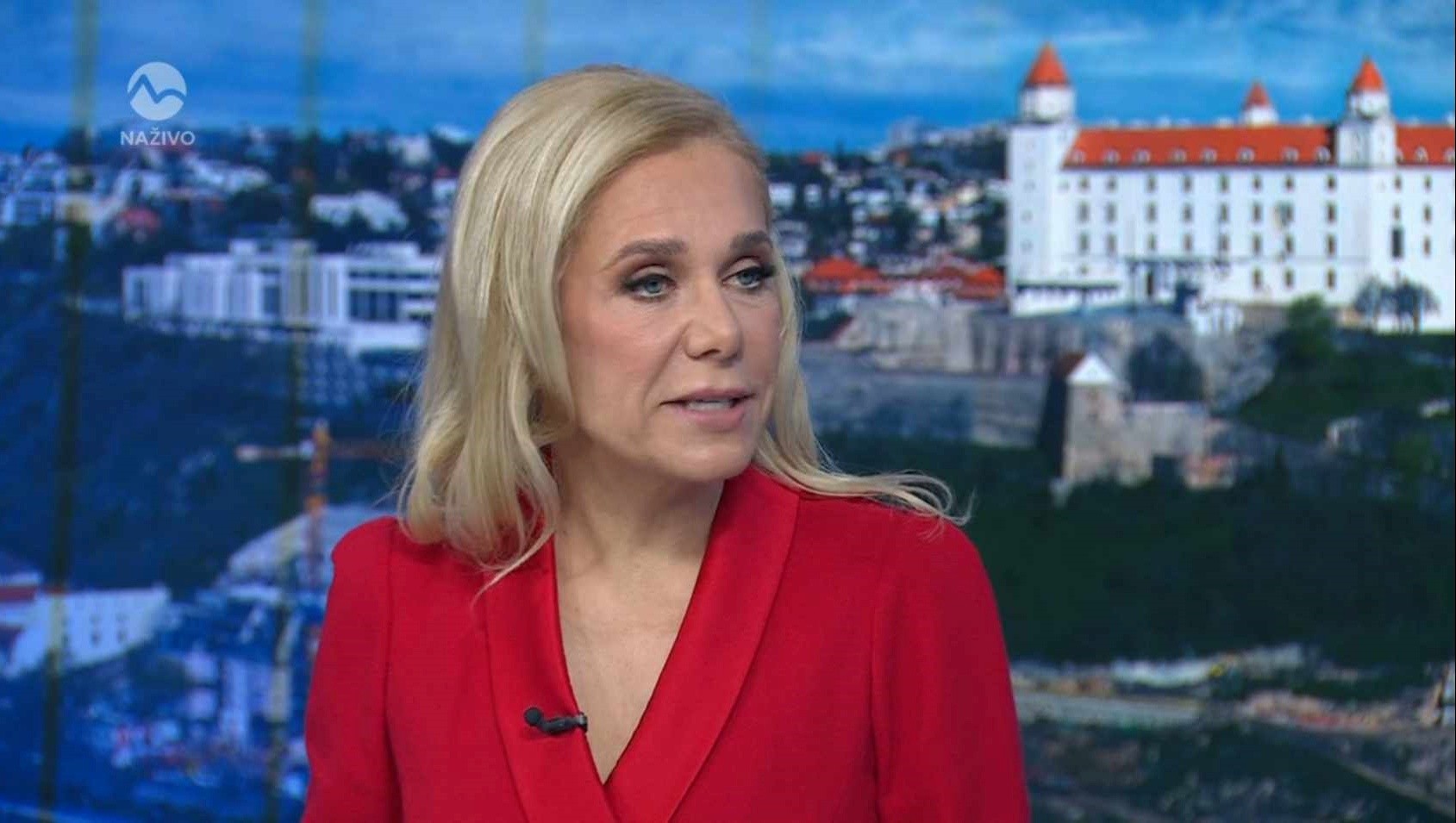 Denisa Saková v relácii Na telo po prezidentských voľbách.