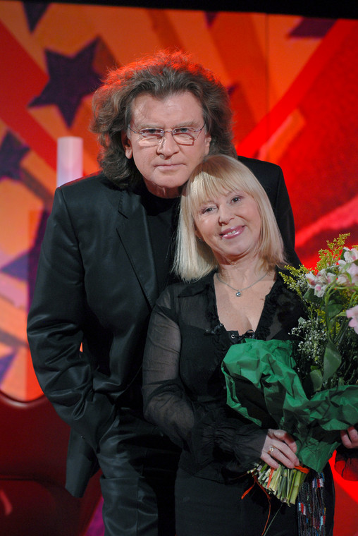 Ewa Złotowska i Zbigniew Wodecki w 2008 r.