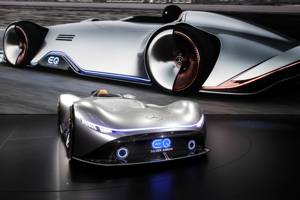 Mercedes-Benz Vision EQ Silver Arrow