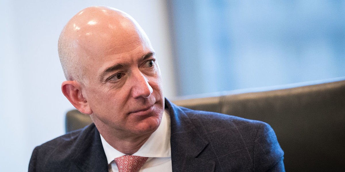 Założyciel i CEO Amazona Jeff Bezos