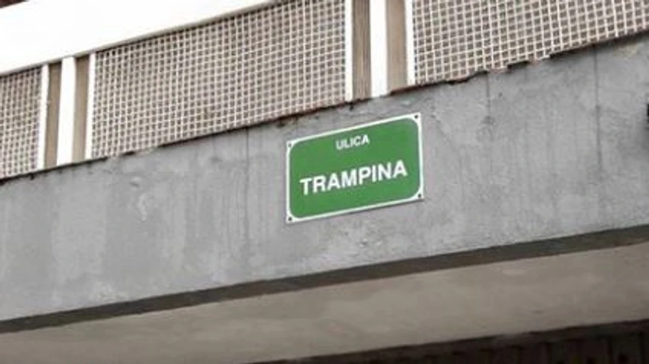 Trampina ulica u Sarajevu