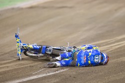 Kraksa Pawlickiego z Woffindenem i upadek Pedersen. Na torze w Grudziądzu się działo [WYNIKI i TABELA]