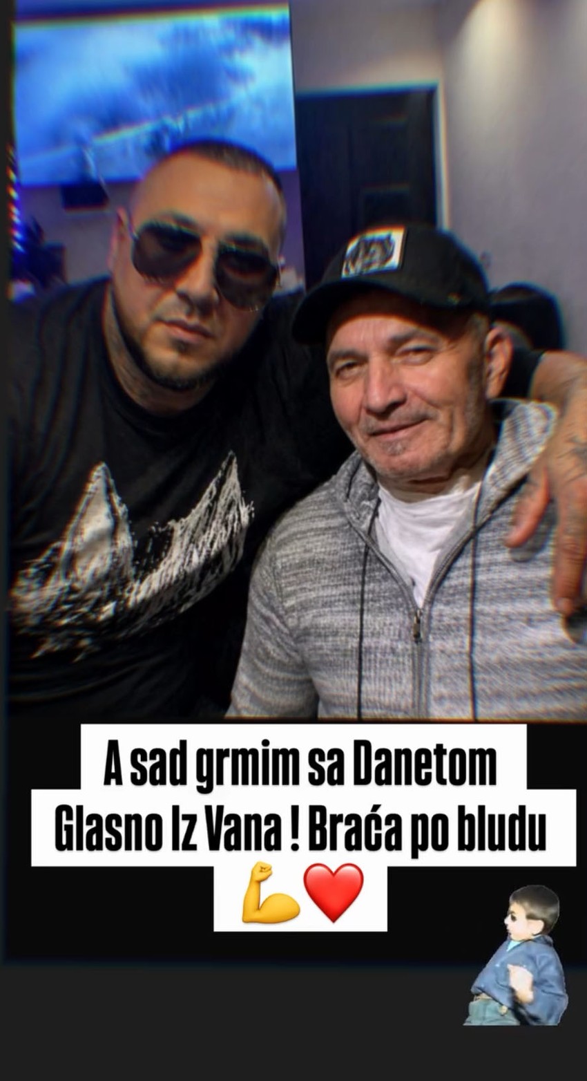 Slika Filipa Cara sa Sofijinim Danetom (70) napravila haos na mrežama