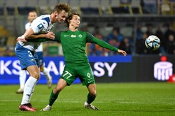 Efektowny gol Miguela Luisa dał Warcie Poznań trzy punkty [WIDEO]