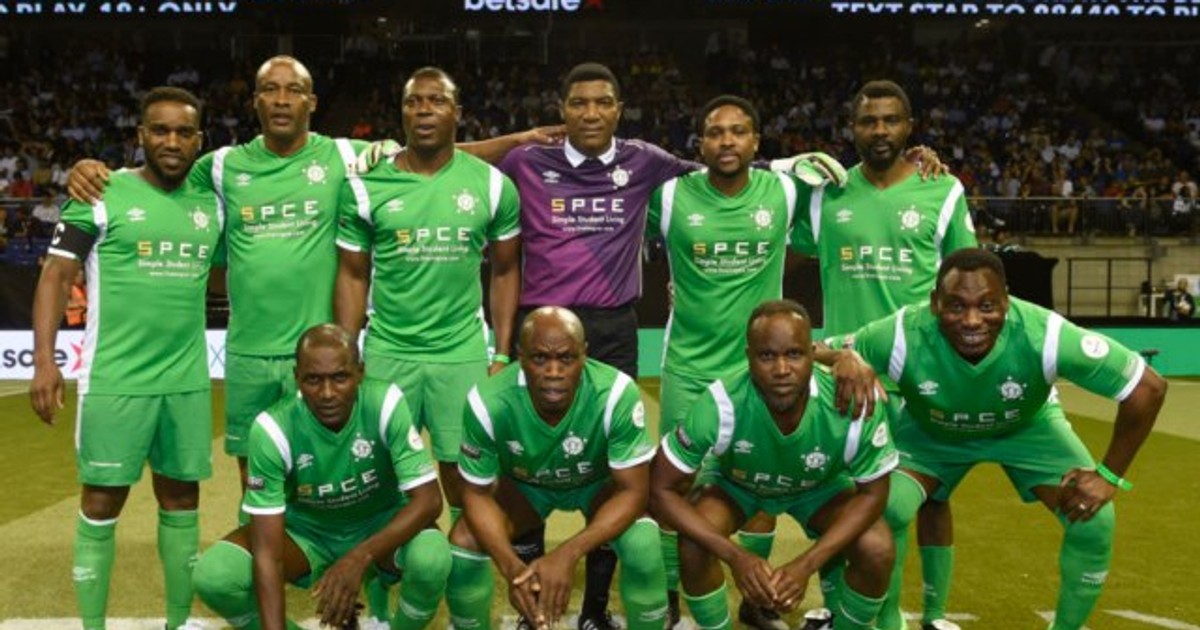 Former internationals represented Nigeria at 'Legends' World Cup
