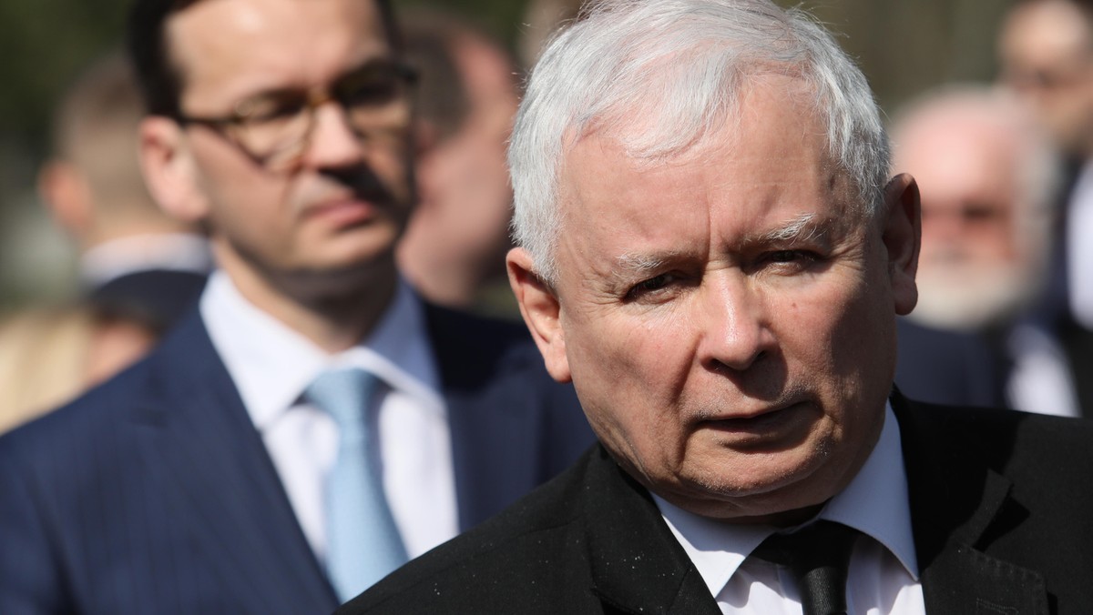 Jarosław Kaczyński Mateusz Morawiecki