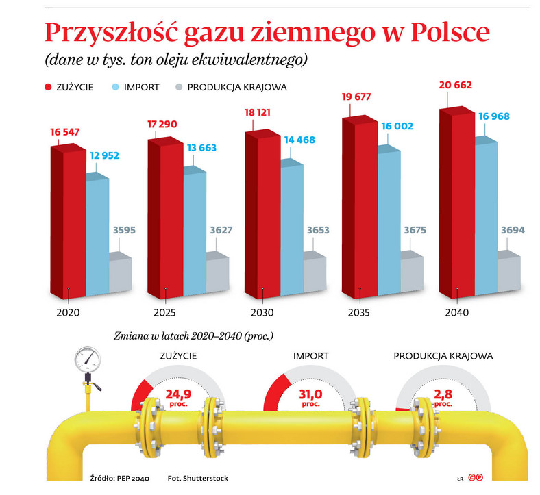 Przyszłość gazu ziemnego w Polsce