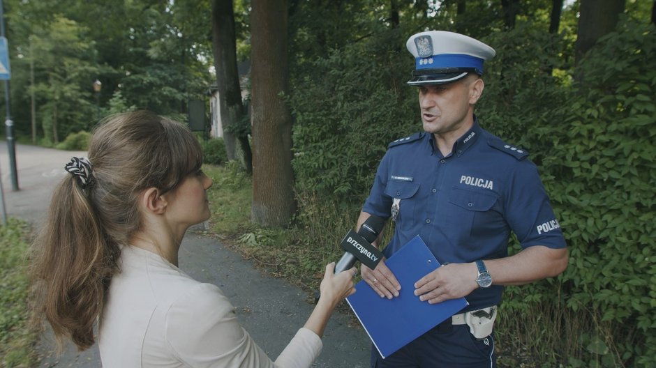 Porozmawialiśmy m.in. z komendantem Krzysztofem Szukalskim · fot. pless.pl